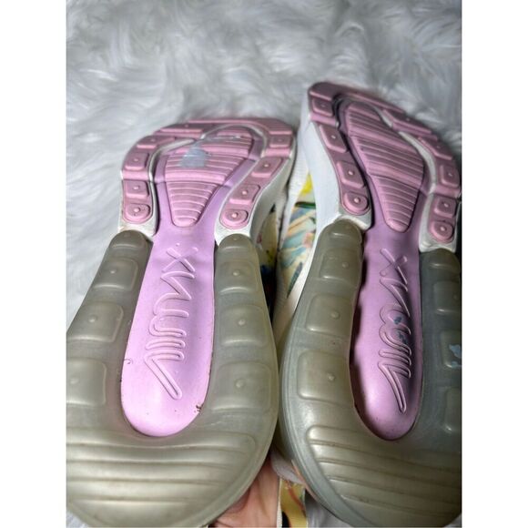 NIKE AIR MAX 270 SNEAKERS FLORAL SUMMIT WHITE ARCTIC PINK  AT6819 100 SZ 9 - Picture 7 of 7
